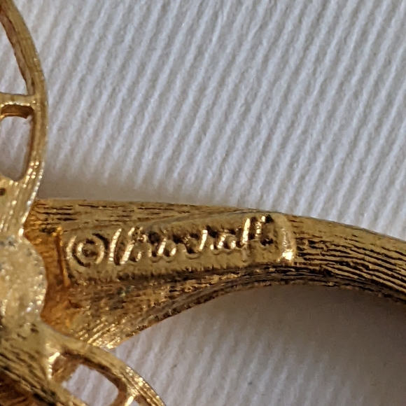 Vintage Corocraft brooche - Picture 4 of 6